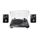 Direct-Drive Wireless Turntable and Speaker Bundle AT-LP120XBT-USB-BDL3X