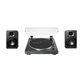 Automatic Wireless Belt-Drive Turntable and Speaker Bundle AT-LP60XBT-BDL3X
