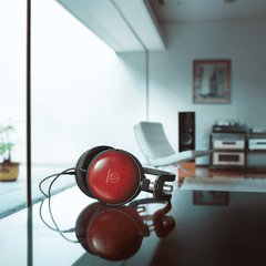 Audiophile Closed-back Dynamic Wooden Headphones ATH-AWAS