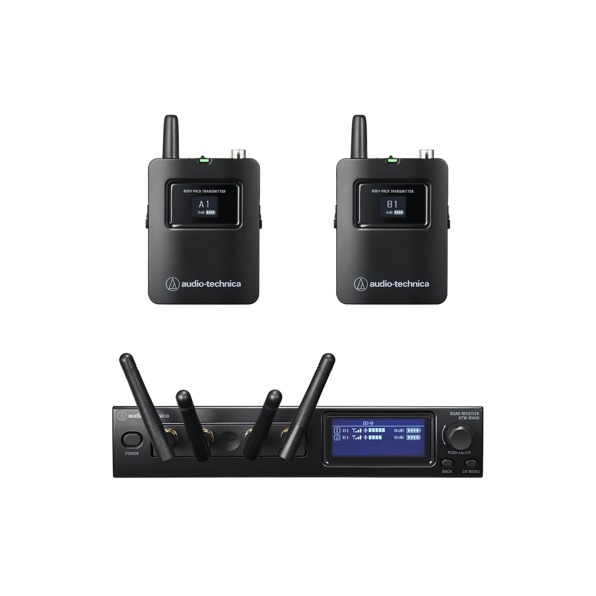 System 20 PRO Dual Body-Pack System ATW-1421