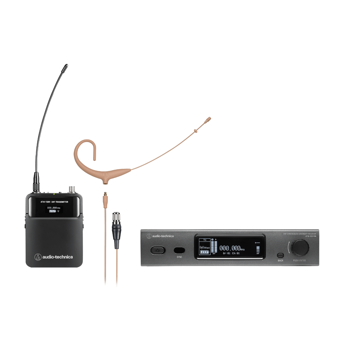 3000 Series Wireless Headworn Microphone System ATW-3211/892XTH