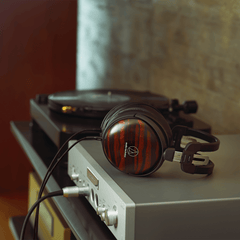Audiophile Closed-back Dynamic Wooden Headphones ATH-AWKT