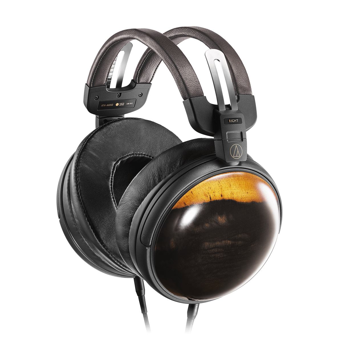 Audiophile Closed-back Dynamic Wooden Headphones ATH-AWKG