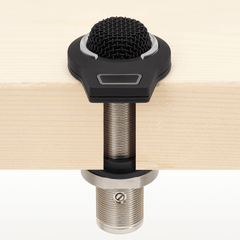 Omnidirectional Condenser Boundary Microphone with 3-Pin XLR Output and Local Muting ES945O/FM3