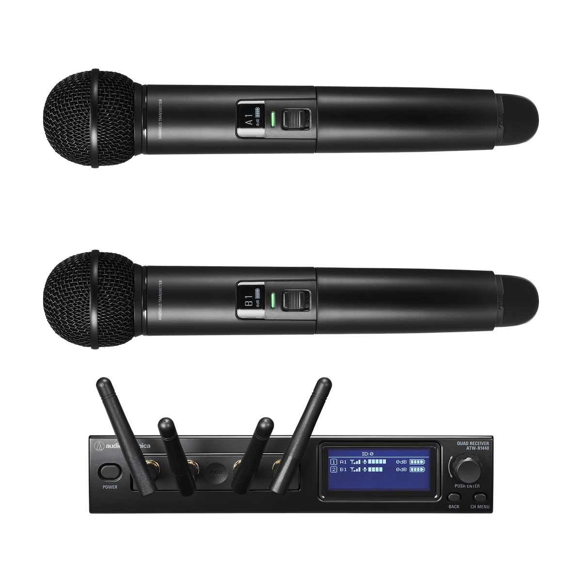 System 20 PRO Dual Handheld Microphone System ATW-1422