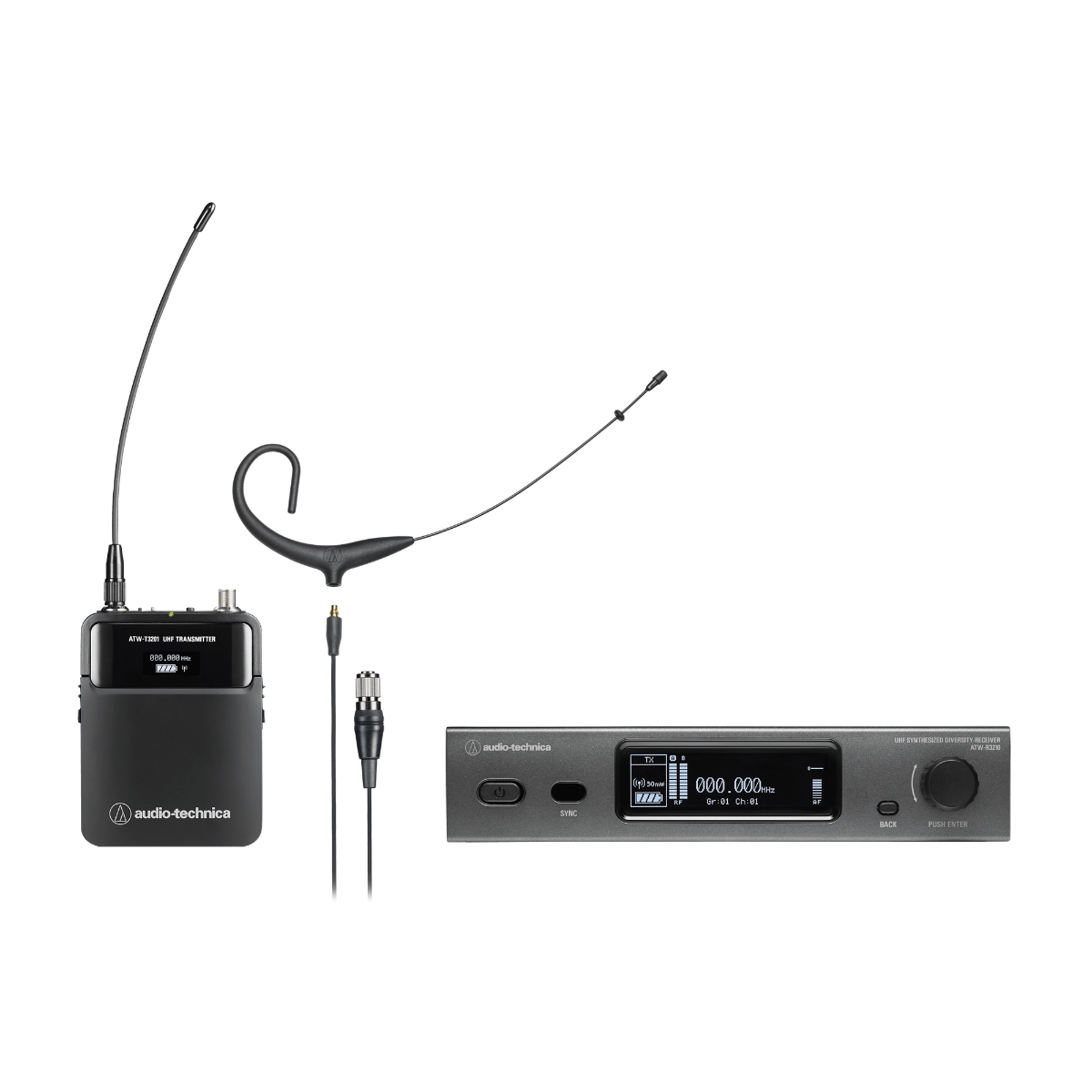 3000 Series Wireless Headworn Microphone System ATW-3211/892X